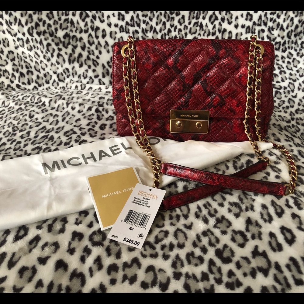 Michael Kors Snakeskin Sloan
